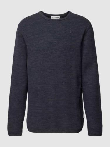 Gebreide pullover met ronde hals, model 'TOLAA'