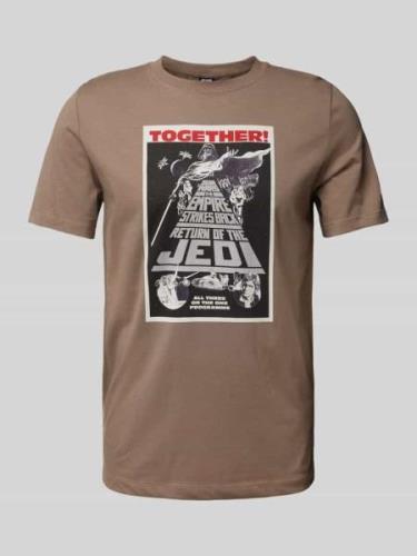 Regular fit T-shirt van katoen met Starwars®-print