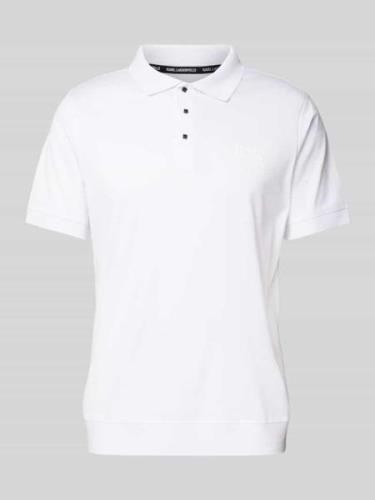 Poloshirt met logoprint