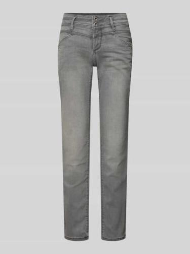 Slim fit jeans in 4-pocketmodel, model 'ALEXA'