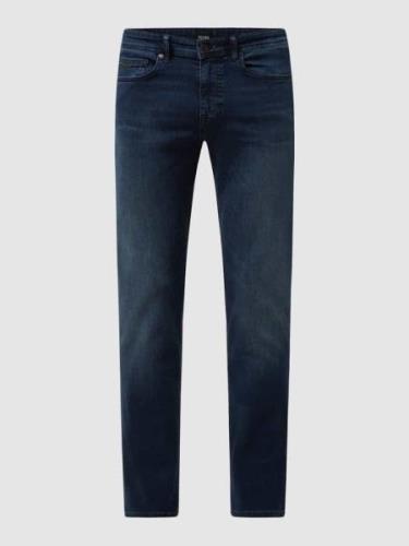 Slim fit jeans met stretch, model 'Delaware'