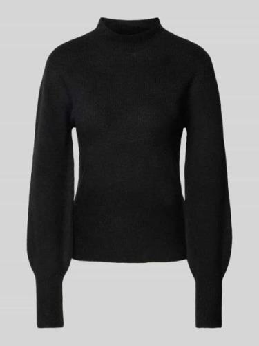 Regular fit gebreide pullover met ballonmouwen, model 'PIPPA'