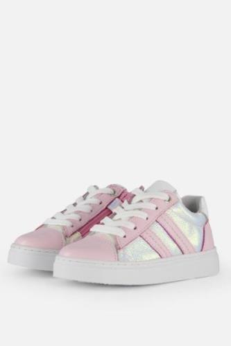 Muyters Petrolio Sneakers roze Leer