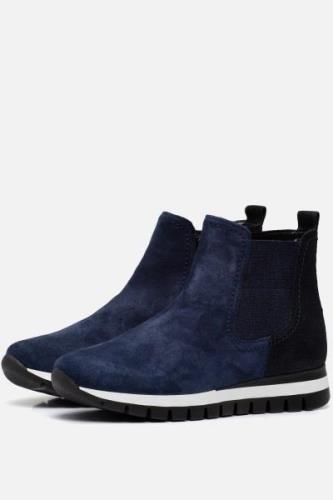 Gabor Chelsea boots blauw Suede