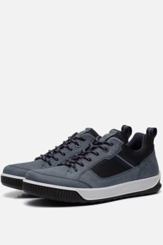 Ecco Byway Tred Sneakers blauw Leer