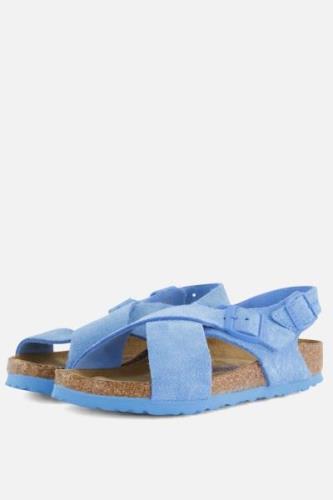 Birkenstock Tulum Sandalen blauw Suede