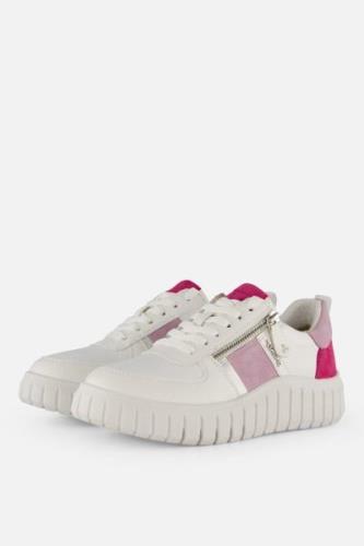 Tamaris Comfort Sneakers wit Leer