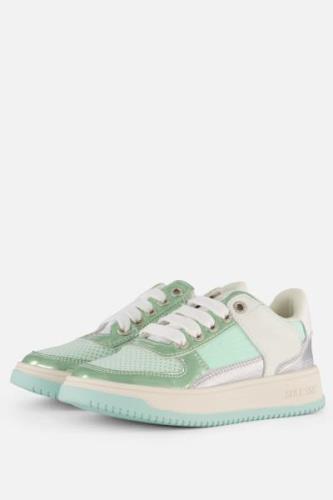 Shoesme Sneakers groen Leer