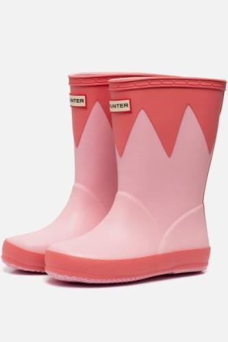 Hunter Classic Regenlaarzen roze Rubber