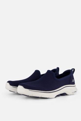 Skechers Go Walk 7 Slip On Instappers blauw