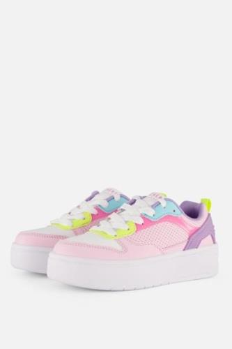 Skechers Court High Sneakers roze Synthetisch