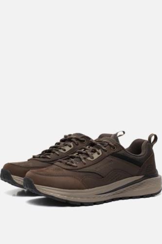 Skechers Slade Ultra-Peralto Sneakers bruin Leer