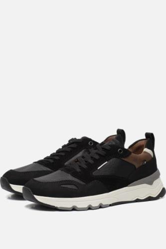 Rieker Evolution Sneakers zwart Leer