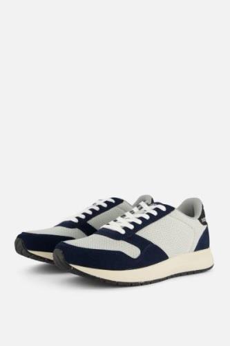 Woden Nicoline Sneakers blauw Textiel