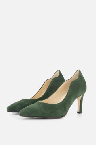 Gabor Pumps groen Suede