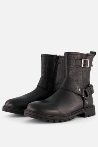 Muyters Biker boots zwart Leer