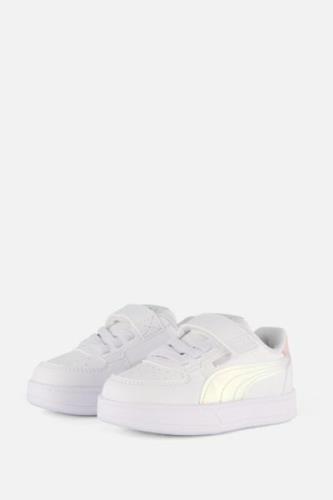 Puma Caven 2.0 Holo Sneakers wit Imitatieleer