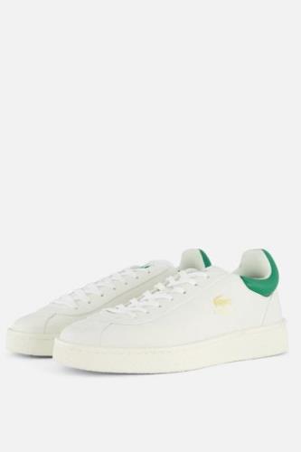 Lacoste Baseshot Premium Sneakers wit Leer