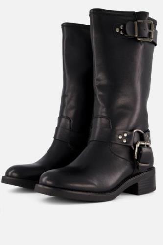 Ann Rocks bikerboots zwart