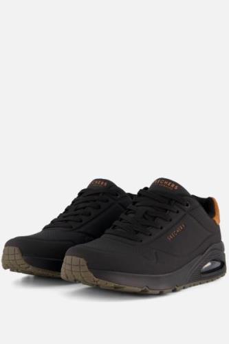 Skechers Uno Suited On Air Sneakers zwart Suede