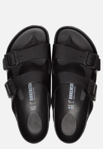 Birkenstock Arizona Slippers zwart EVA