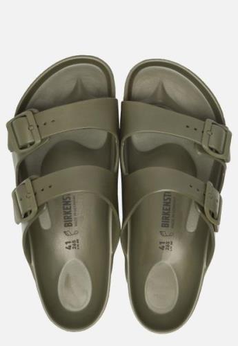 Birkenstock Arizona Slippers groen EVA