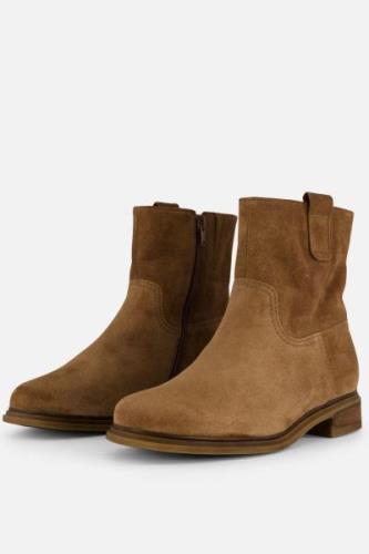 Gabor Enkellaarsjes bruin Suede