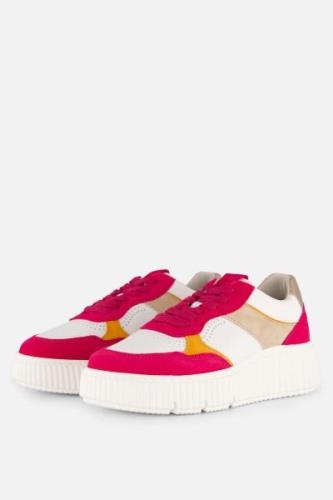 Tamaris Sneakers roze Textiel