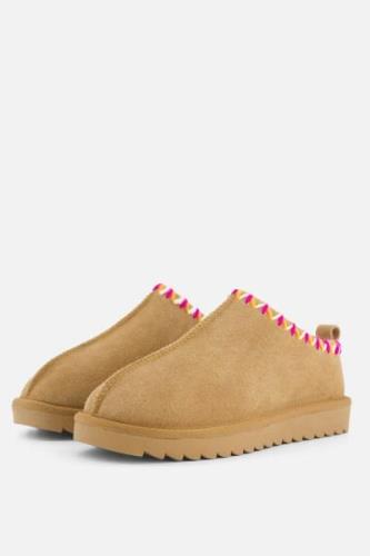 Colors of California pantoffels cognac Suede