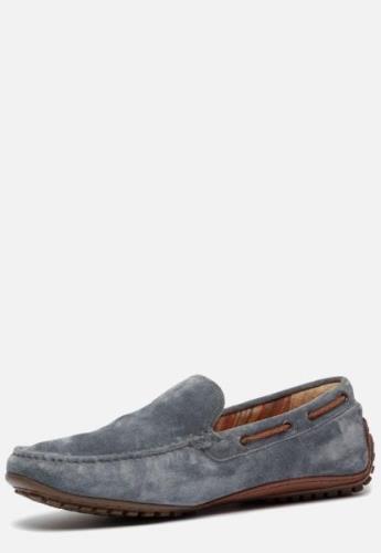 Sioux Callimo mocassins blauw Suede 320406