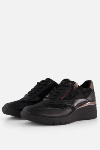 S.Oliver Sneakers zwart Synthetisch