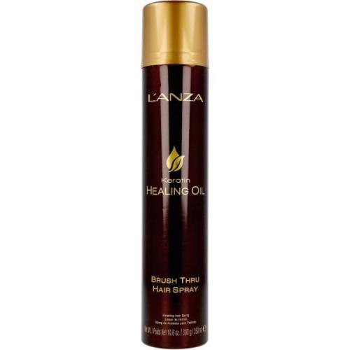 Lanza Keratin Healing Oil Healing Oil Brush Thru Hair Spray 350 m