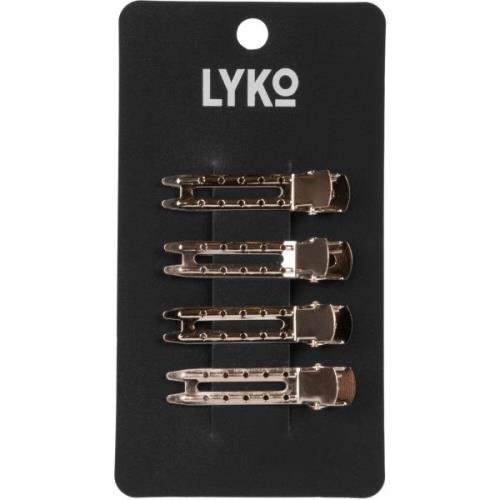 By Lyko Barber Clip Metal 4-pack