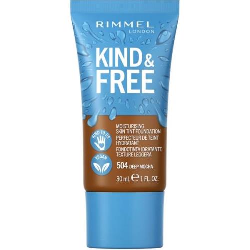 Rimmel Kind & Free Kind&Free skin tint 504 Deep mocha