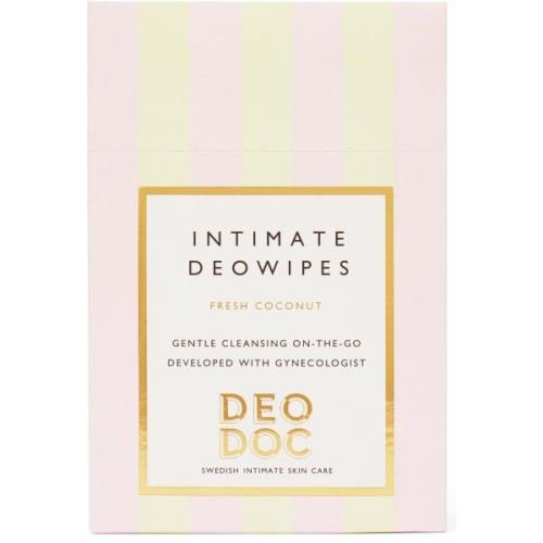 DeoDoc Fresh Coconut Intimate Wipes