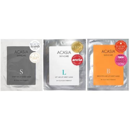 Acasia Skincare Sheet Mask Trio