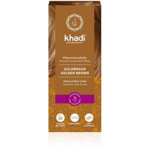 Khadi Hair Colour Golden Brown