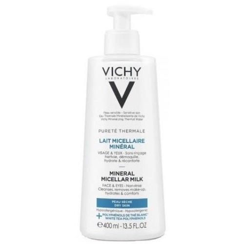 VICHY Pureté Thermale Mineral Micellar Milk Dry Skin 400 ml