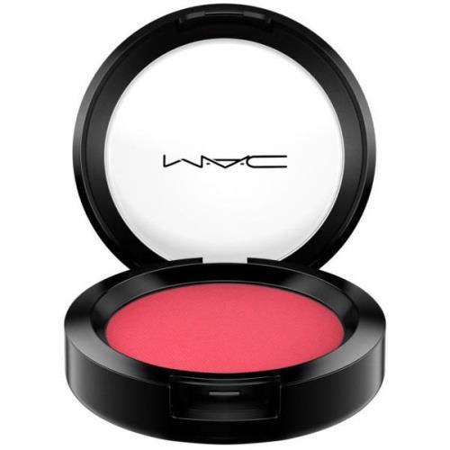 MAC Cosmetics In Monochrome Powder Blush Frankly Scarlet