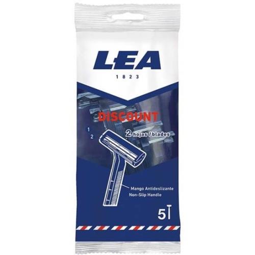 LEA Men Disposable 2 Blade Razors for Men 5 Pack