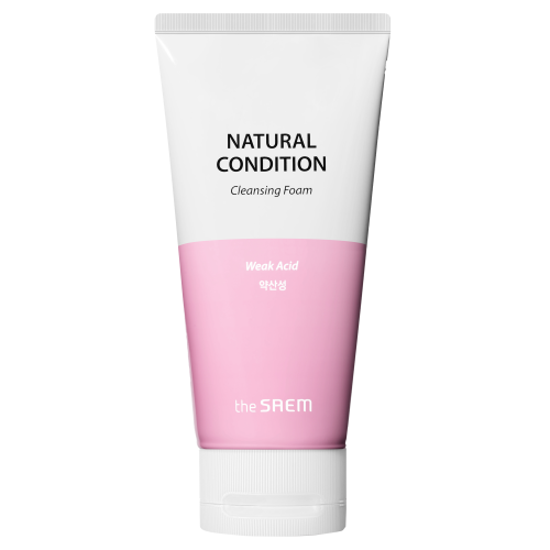 The Saem Natural Condition Cleansing Foam [Weak Acid] Espuma Limp