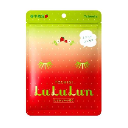 LuLuLun Premium Sheet Mask Tochigi Strawberry 7 St.