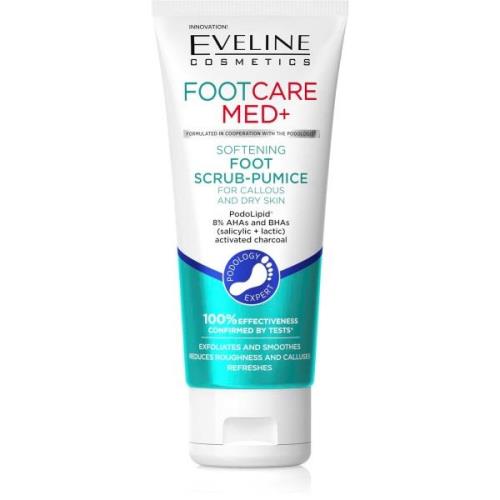 Eveline Cosmetics Foot Care Med+ Foot Scrub-Pumice For Callous An