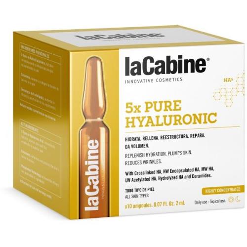 laCabine 5x Pure Hyaluronic Face Ampoule