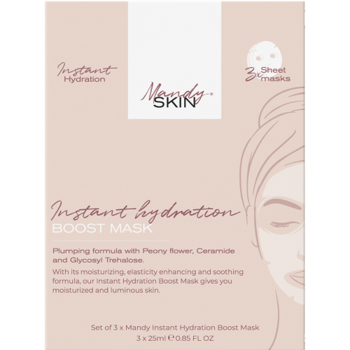 MandySkin Instant Hydration Boost Mask  3 St.