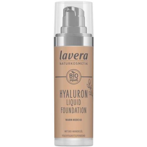 Lavera Hyaluron Liquid Foundation Warm Nude 03