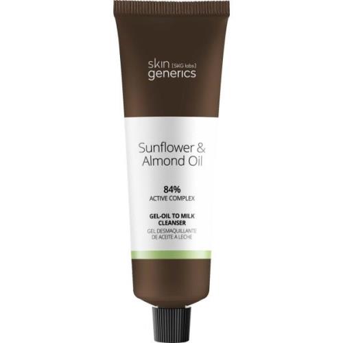 Skin Generics Gel-Oil to Milk Cleanser Sunflower + Almond Oil 84%