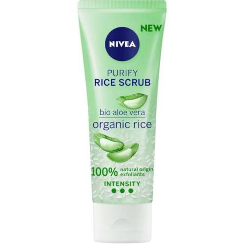 NIVEA Cleansing Ansiktsskrubb Rice Scrub Purifying  75 ml