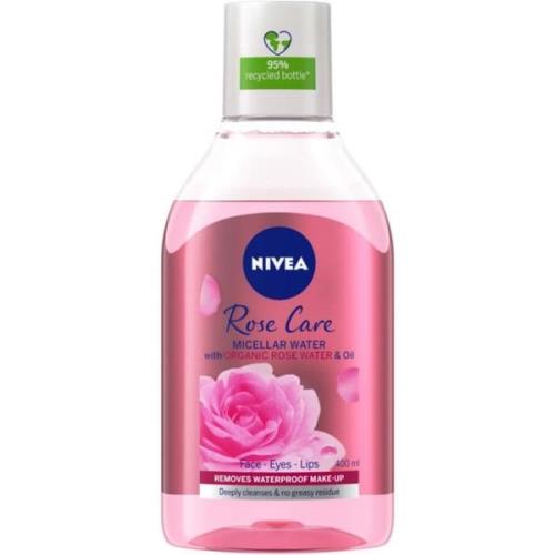 NIVEA Rose Care Micellar Organic Rose Water & Oil 400 ml