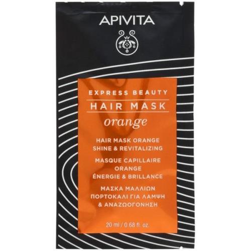 APIVITA Express Beauty Hair  Shine & Revitalizing Hair Mask  20 m